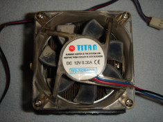 Vand Cooler TITAN TFD-7025HH12C + Fan Controller (Potentiometru bracket) foto