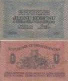 Cehoslovacia 1 koruna 1910, circulata, 30 roni