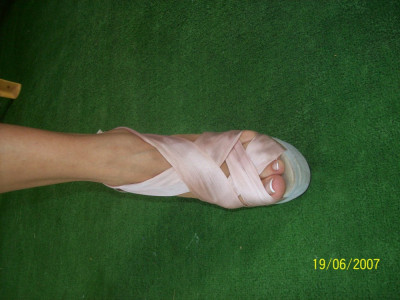 sandale cu platforma foto