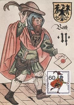 813 - Germania Berlin carte maxima 1989 foto