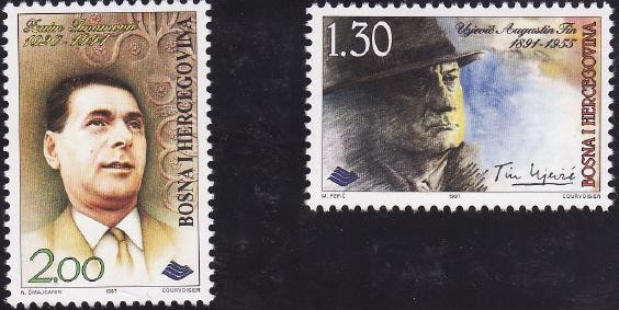 C81 - Bosnia si Herzegovina 1997 - Yv. 245-6 neuzate