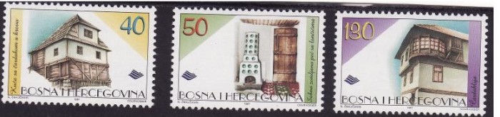 C79 - Bosnia si Herzegovina 1997 - Yv. 241-3 neuzate