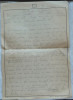 Scrisoare olografa a scriitorului Romulus Vulpescu pe foaia Editurii ESPLA