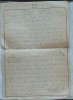 Scrisoare olografa a scriitorului Romulus Vulpescu pe foaia cu antetul Editurii ESPLA