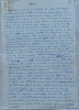 Soferul ; Povestire ; Manuscris Romulus Vulpescu , 2 foi , semnat si datat ,1961