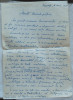 Scrisoare olografa a scriitorului Romulus Vulpescu , datata 6 iunie 1959