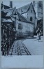 Sibiu, Carte postala circulata in 1962 catre scriitoarea Ileana Vulpescu, Fotografie