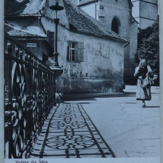 Sibiu , Carte postala circulata in 1962 catre scriitoarea Ileana Vulpescu