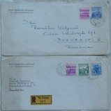 2 scrisori cu plic, ale istoricului austriac Max Demeter Peyfuss, de origine aromana, catre Romulus Vulpescu, 1966