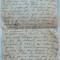 Scrisoare olografa a scriitorului Romulus Vulpescu, in limba franceza
