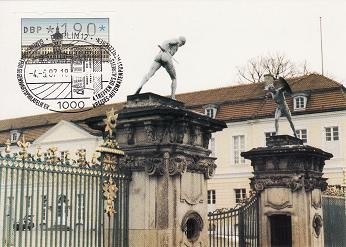 D 1-11 -Germania Berlin carte maxima 1987 foto