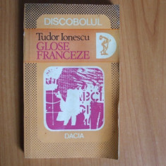 d7 tudor ionescu - glose franceze