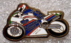 I.121 INSIGNA PIN MOTO HONDA ROTHMANS L36mm foto