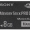 Card Memory Stick PRO Duo ProDuo 8GB pentru Sony PSP / Camere Foto Video MADE IN JAPAN