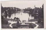 Bucuresti carte postala Parcul Carol,animata,aprox 1920,edit Leonar,PERFECTA