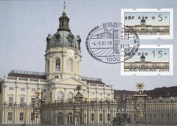 D 2a -Germania Berlin carte maxima 1987