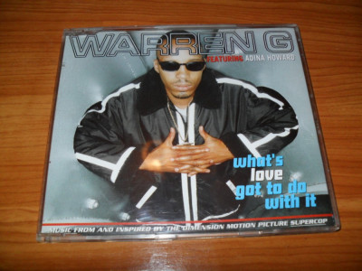 Warren G featuring adina Howard, what`love got to do with it ,1996 Interscope Records(original) foto