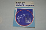 Fise de chimie experimentala - pentru licee - Vasile Cristea - 1976