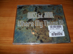 Qwest feat Jamal- Where my Thuast (disc original) foto