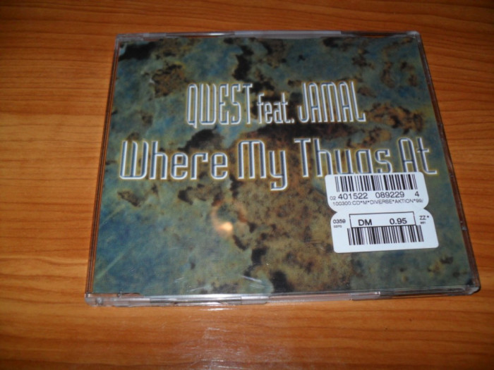 Qwest feat Jamal- Where my Thuast (disc original)