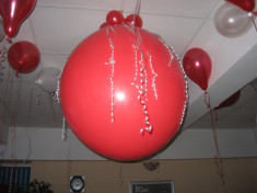 Balon jumbo nunta exploder foto