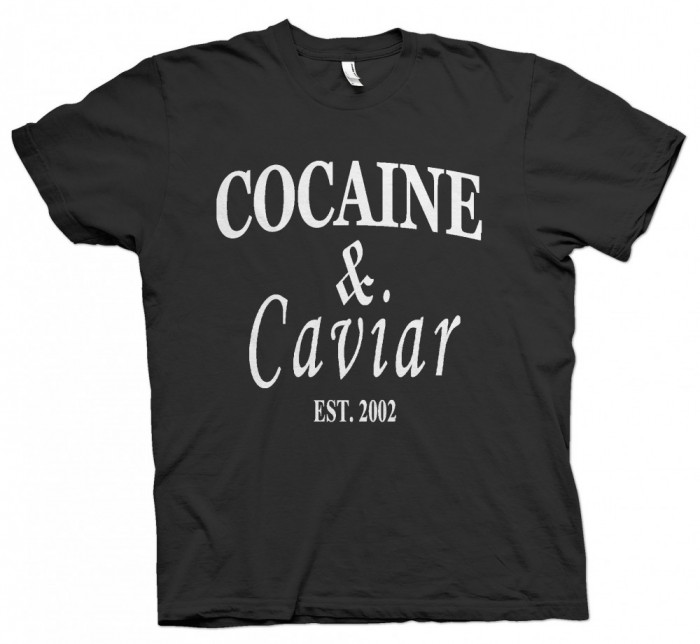 Tricou COCAINE &amp;amp; CAVIAR