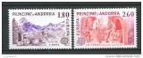 C2821 - Andorra Franceza 1983 - Yv. 313/4 neuzate,perfecta stare