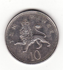 Marea Britanie 10 pence 2007 - al IV-lea portret foto