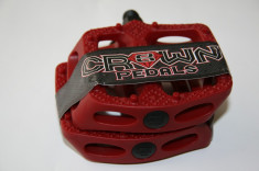 Set pedale BMX EASTERN CROWN Pedale rosii foto
