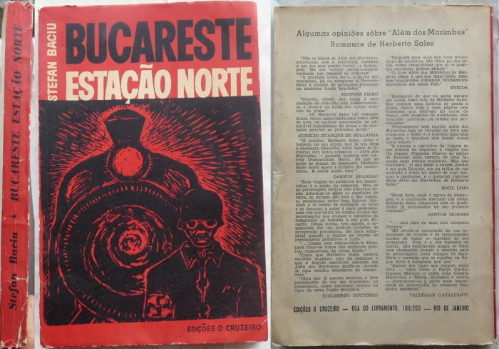 Stefan Baciu , Bucuresti , Gara de Nord , 1961 , Rio de Janeiro , cu autograf