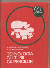 (C4028) TEHNOLOGIA CULTURII CIUPERCILOR DE N. MATEESCU SI I. BENGULESCU, EDITURA CERES, BUCURESTI, 1975 foto