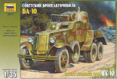 + Kit 1:35 Zvezda 3617 - BA-10 Soviet Armoured Car + foto