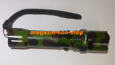 Lanterna Cree Camuflaj Cu Acumulator Si Zoom BL-T8626 foto