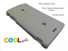 Husa plastic Sony Ericsson Xperia LT29I Hayabusa dream mesh alba foto