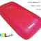 TRANSPORT GRATUIT!!! - SET - Husa silicon Nokia Lumia 610 rosie - S Line + Folie Protectie + Laveta microfibre