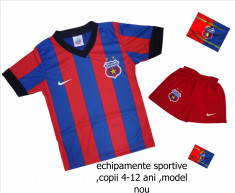 ECHIPAMENTE SPORTIVE STEAUA ,COPII -4-14 ANI,LIVRARE GRATUITA,MODEL NOU foto