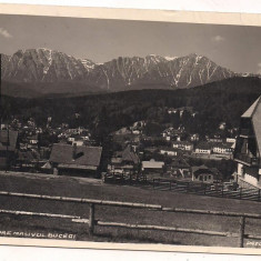 carte postala(ilustrata)-PREDEAL-vedere spre masivul Bucegi anul 1939