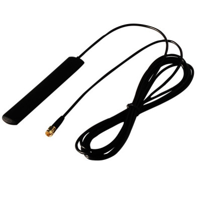 Antena GSM, 3G, connector SMA male, cablu RG174 1,5m for modem, gps tracker foto