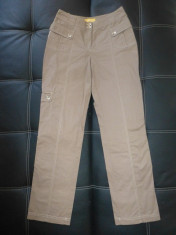 Pantaloni Biba; marime 34: 71 cm talie, 104.5 cm lungime; impecabili, ca noi foto