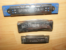 Colectii / Instrumente / Instrumente Muzicale,MUZICUTA de COLECTIE ,MADE BY M.HOHNER=OLYMPIA Made in Germany=INVICTA,VINTAGE foto