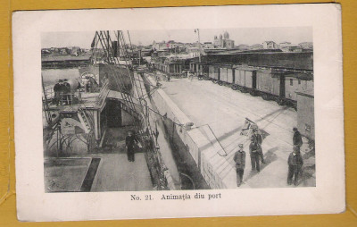 CONSTANTA PORTUL APROX 1915 foto