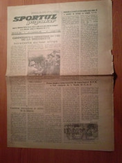 ziarul sportul popular 19 septembrie 1955-campionatele europene de tir bucuresti foto