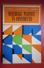 R. Cioroiu, R. Constantinescu, M. Platon - Materiale plastice in constructii foto