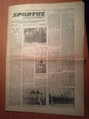 ziarul sportul popular 17 septembrie 1955 foto