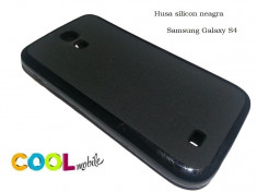 Husa silicon neagra Samsung Galaxy S4 i9500 foto