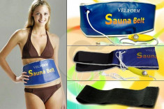 Sauna Belt - Centura de slabit abdomen coapse solduri burta foto