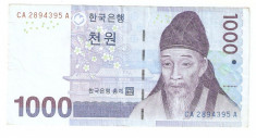 KOREEA SUD 1000 WON foto