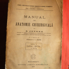 E.Juvara - Manual de Anatomie Chirurgicala vol1. - Ed. 1924