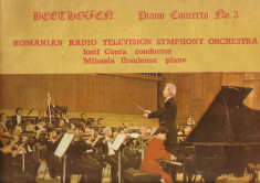 vinil-Beethoven-Concertul nr.3 pentru pian si orchestra in Do minor ,OP 37 foto