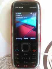 Vand Nokia 5130 XpressMusic Red foto